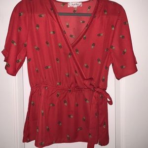 Pineapple blouse